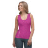 Mountain Art Tank Top - Pink