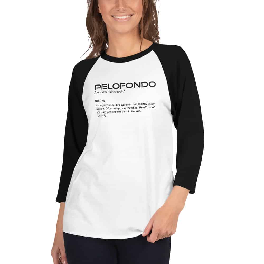 PeloFondo Definition - 3/4 sleeve raglan shirt - PeloFondo™