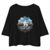 JRTDB Loose drop shoulder crop top