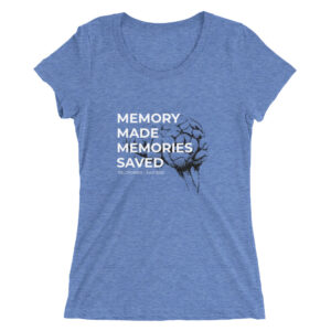 Memory Made Memories Saved - Sketch - Ladies' short sleeve t-shirt