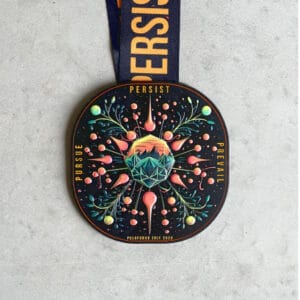 Pursue, Persist, Prevail - July 2023 Charity Medal