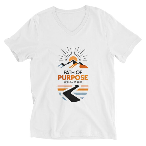 Path of Purpose – Short Sleeve V-neck T-shirt