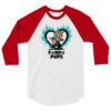 Fondo Pups – Unisex 3/4 Sleeve Shirt - Image 4