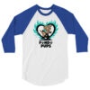 Fondo Pups – Unisex 3/4 Sleeve Shirt - Image 3