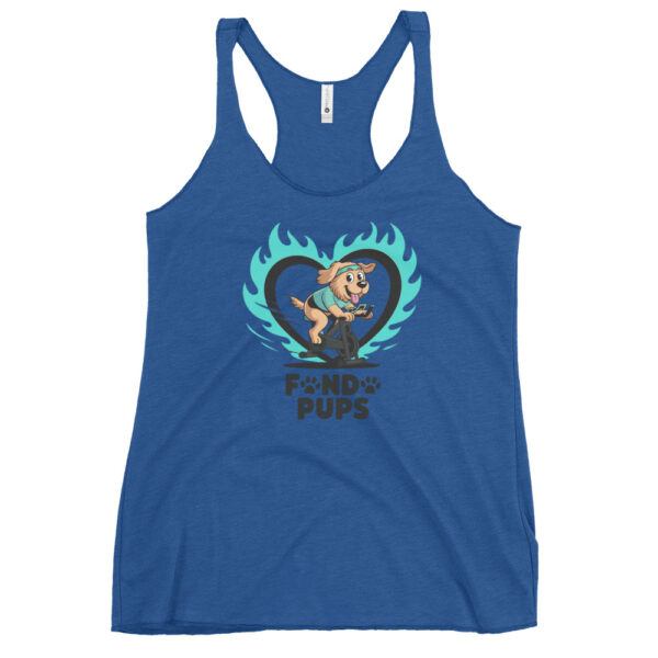 Fondo Pups – Women’s Racerback Tank - Image 2