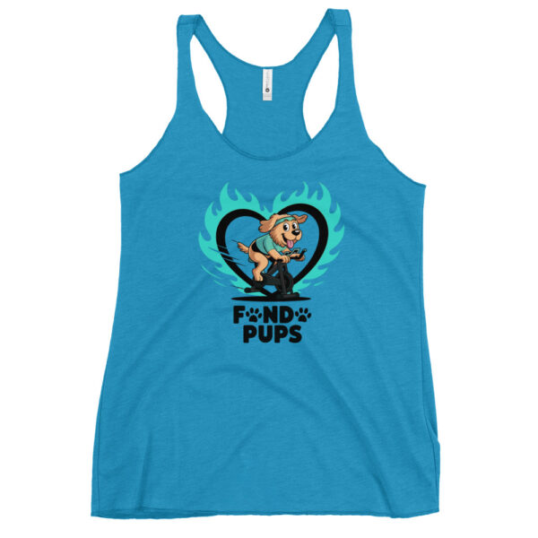 Fondo Pups – Women’s Racerback Tank - Image 4